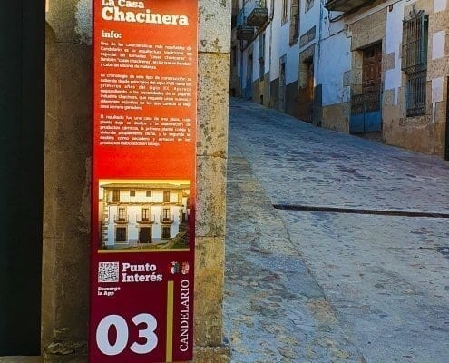 Señaletica - Punto de interés 03Calendario (Salamanca)