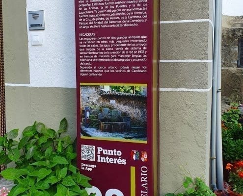 Señaletica - Punto de interés 08 Calendario (Salamanca)