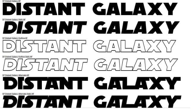 Tipografías Star Wars gratis