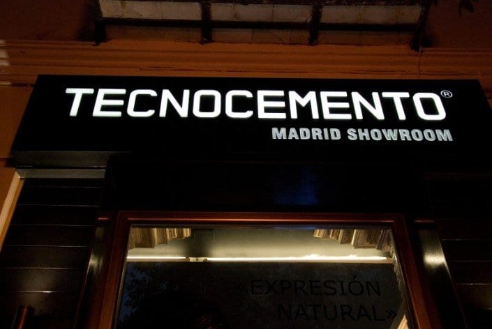 tecnocemento Madrid showroom